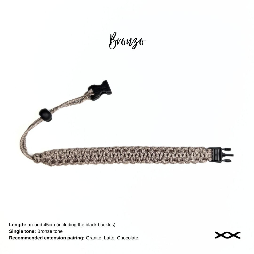 Bronzo | TWW parachute cord strap