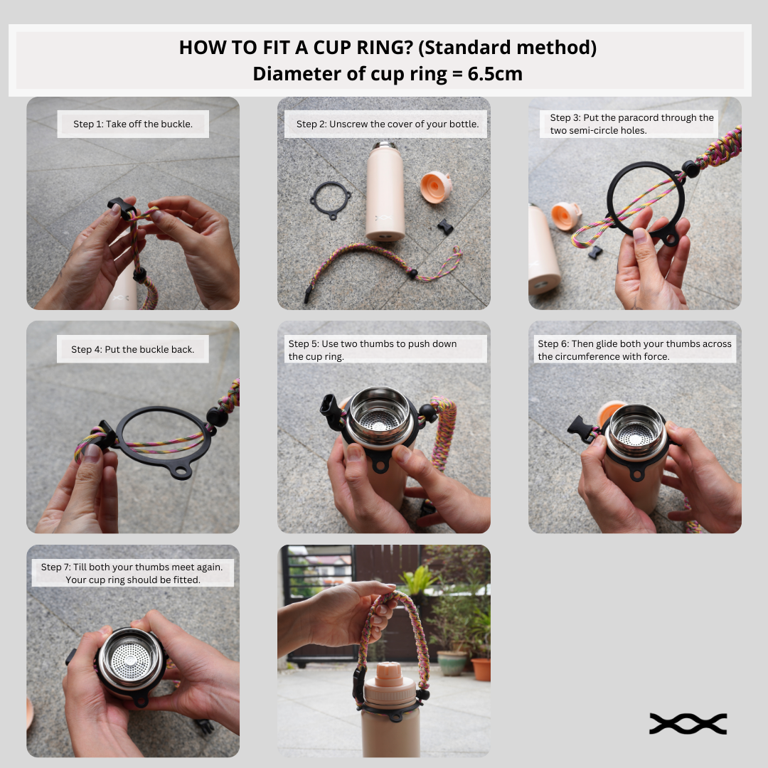 Cup ring | paracord accessory