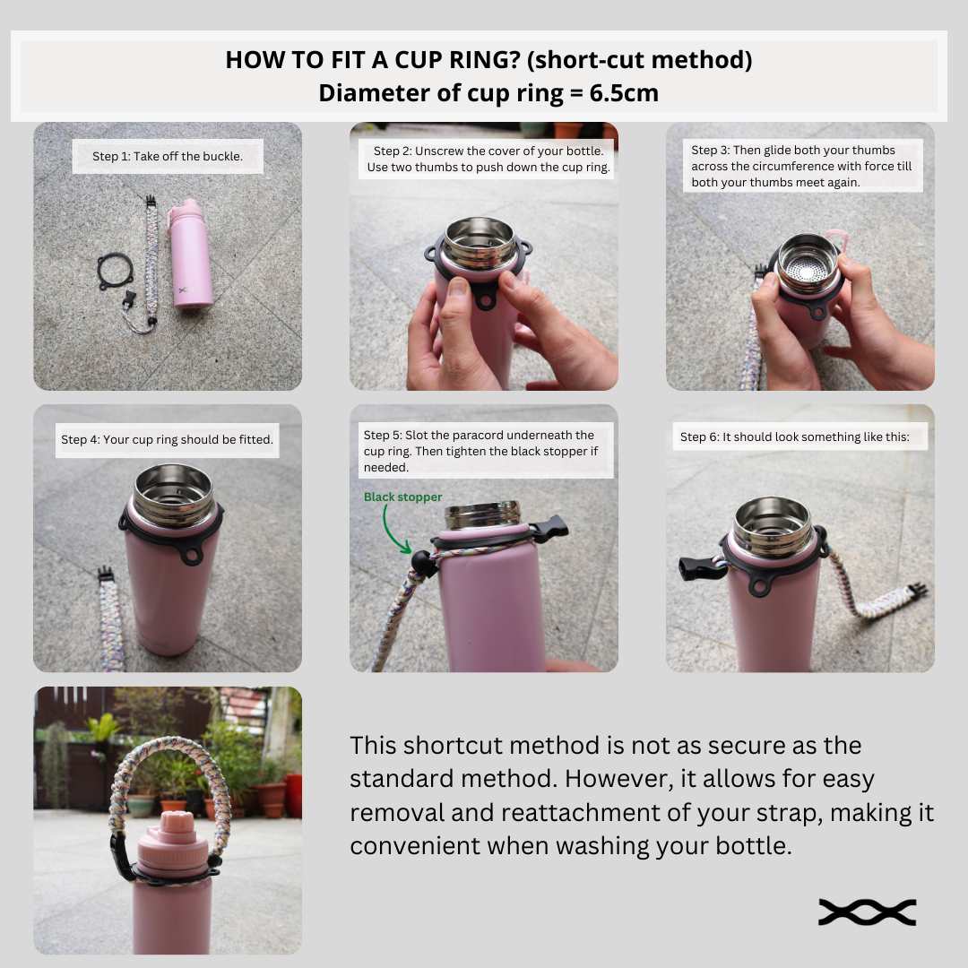 Cup ring | paracord accessory