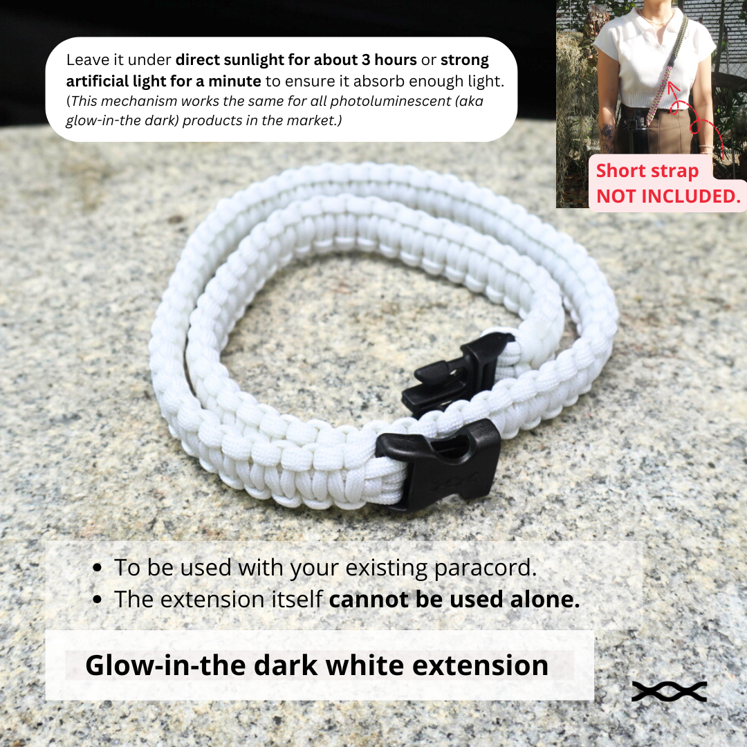 Glow-in-the-dark White | TWW extension strap