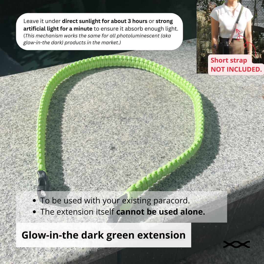 Glow-in-the-dark Green | TWW extension strap