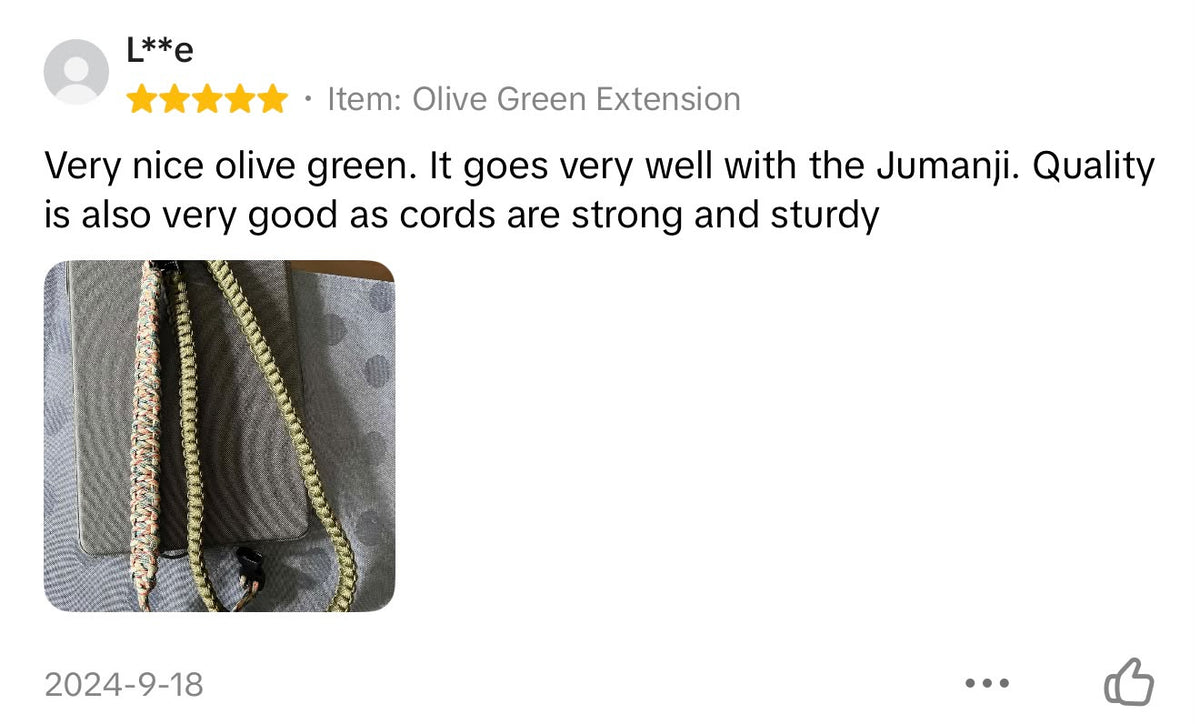 Olive green | TWW Regular 80cm extension strap