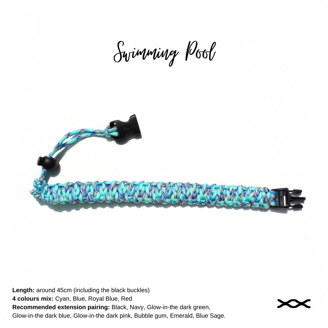 Swimming Pool | TWW parachute cord strap