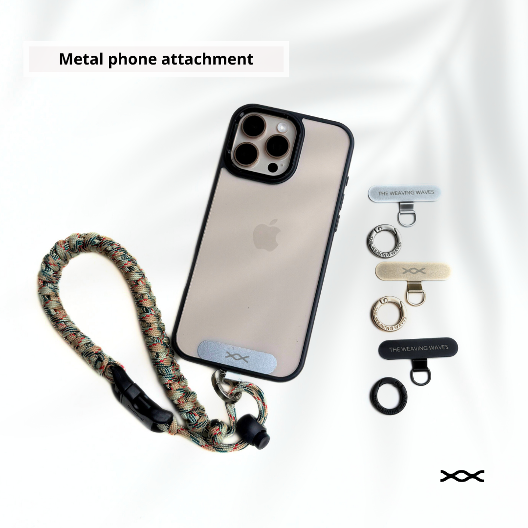 Stainless steel phone clip