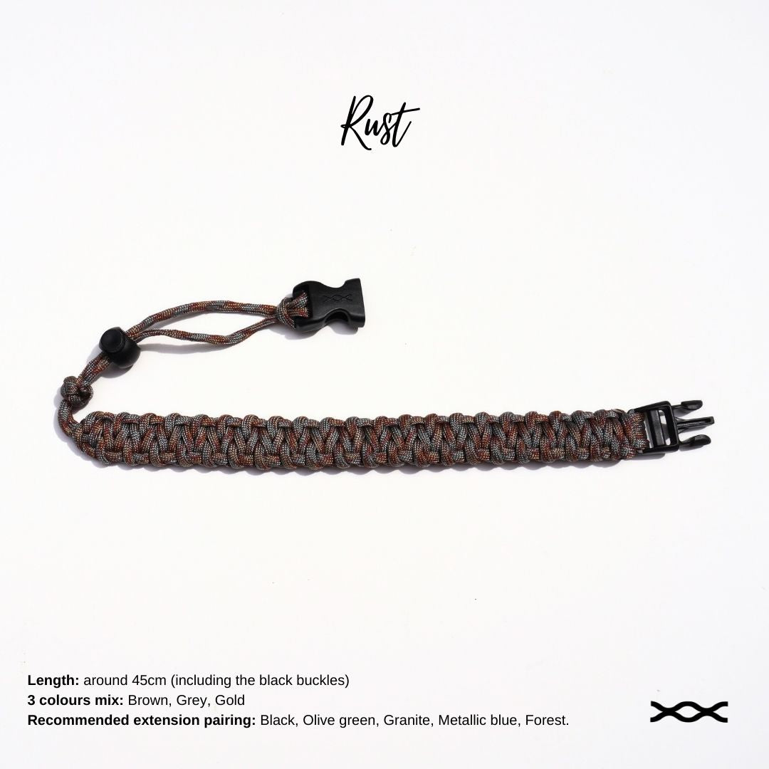 Rust | TWW parachute cord strap