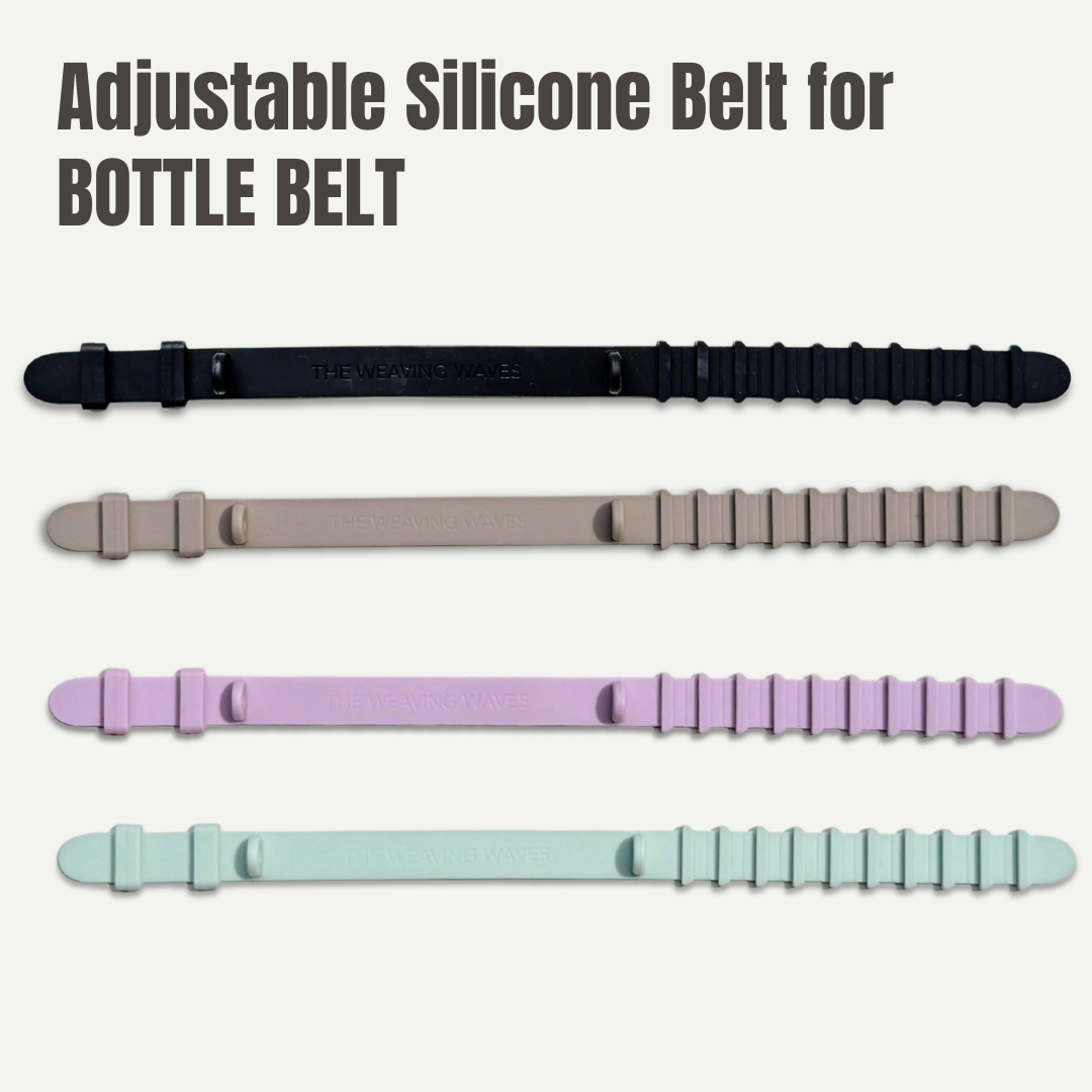 Adjustable Silicone Belt | Bottle Belt Paracord Accessory