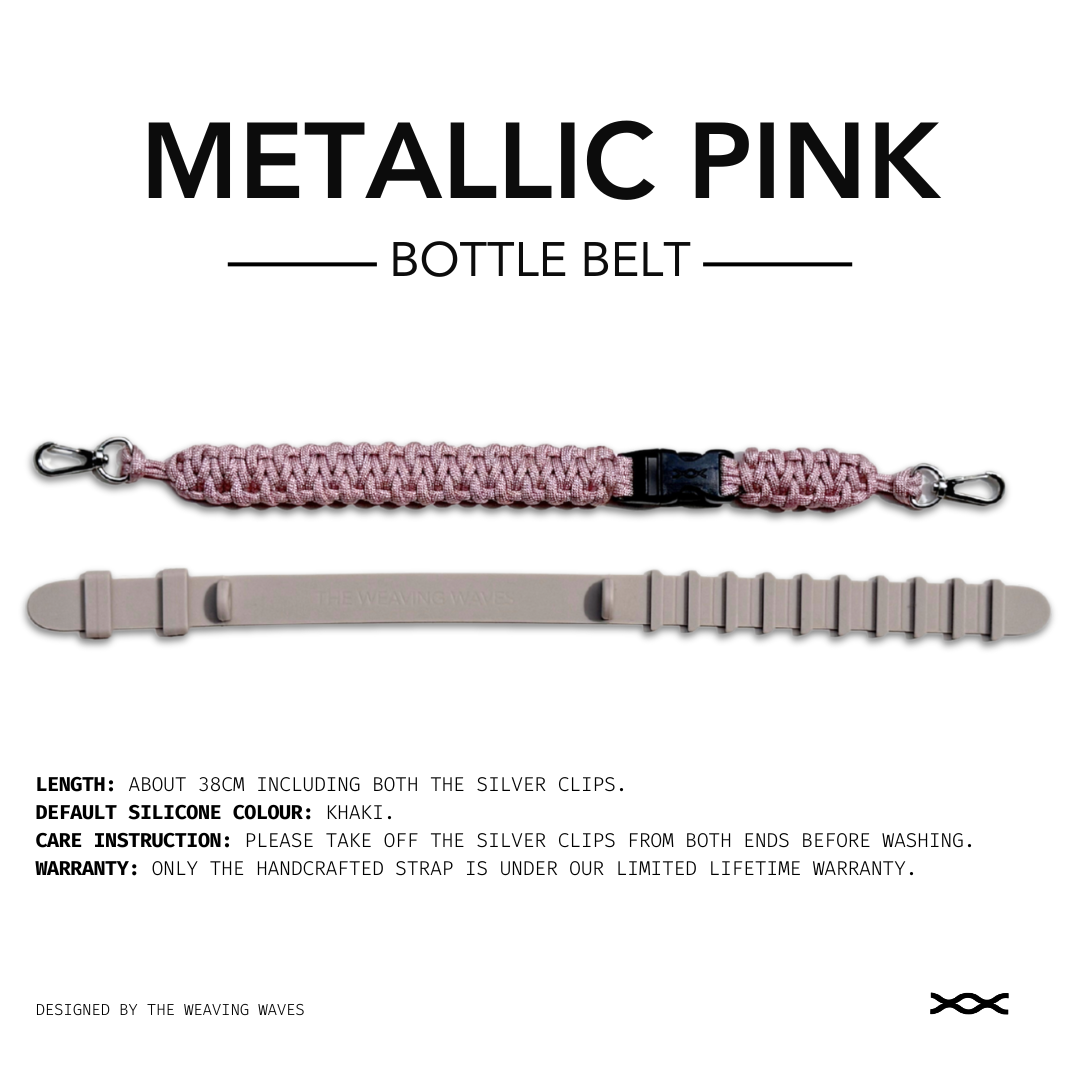 Metallic Pink | TWW bottle belt