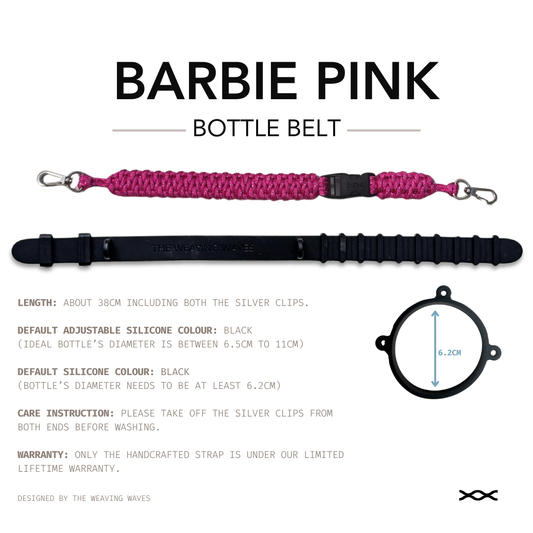 Barbie Pink | TWW bottle belt