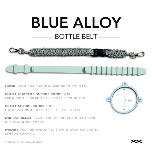 Blue Alloy | TWW bottle belt