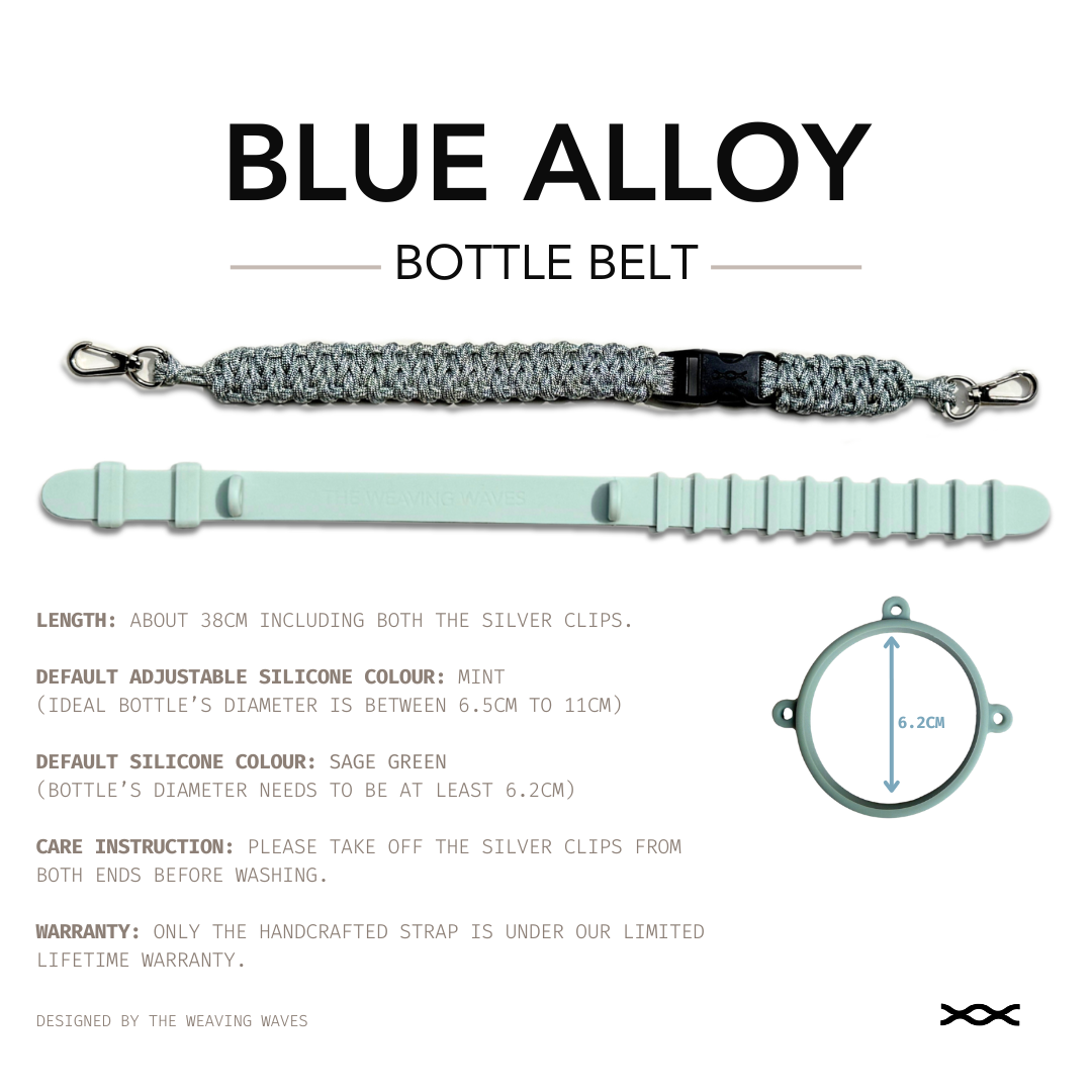 Blue Alloy | TWW bottle belt