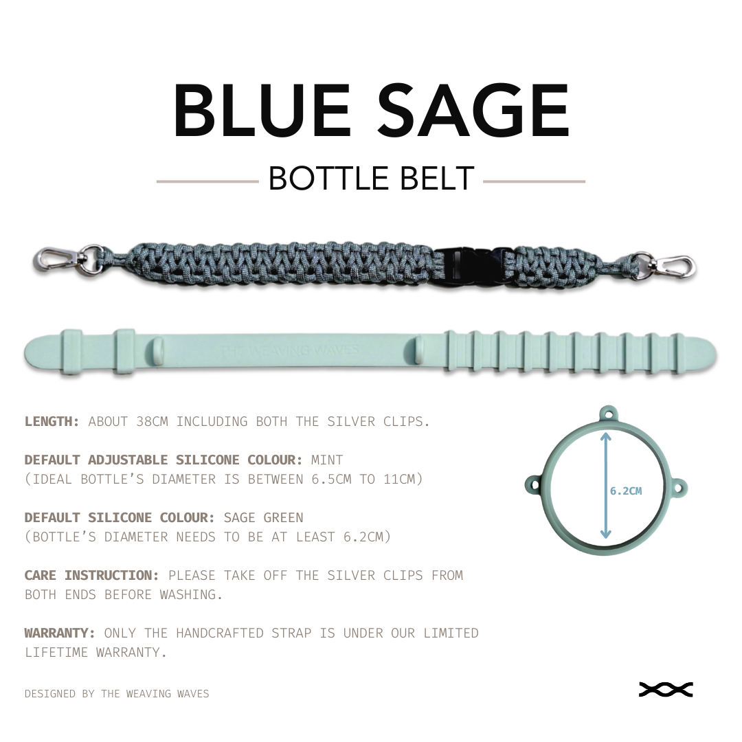 Blue Sage | TWW bottle belt