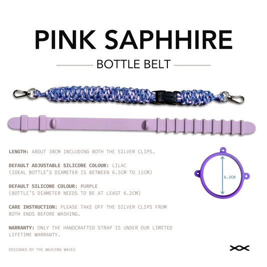 Pink Sapphire | TWW bottle belt