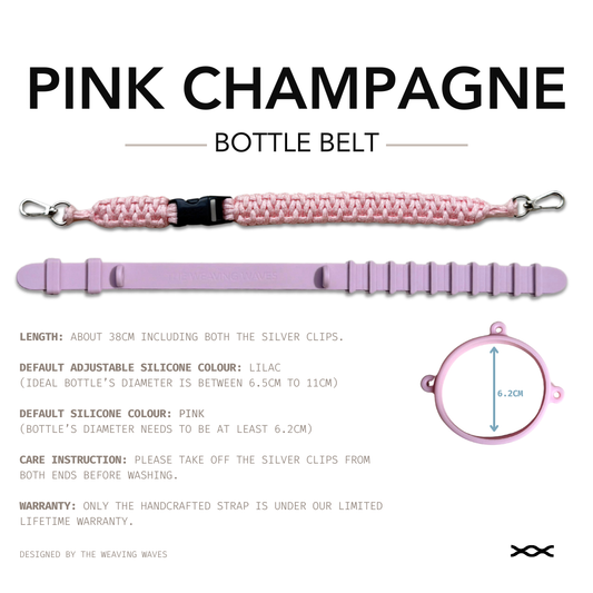 Pink Champange | TWW bottle belt