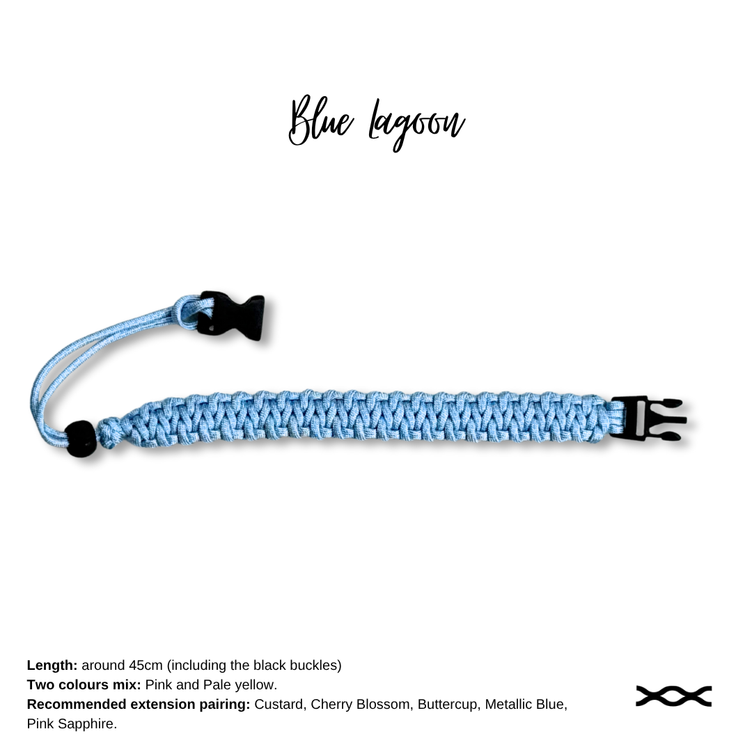 Blue Lagoon  | TWW parachute cord strap