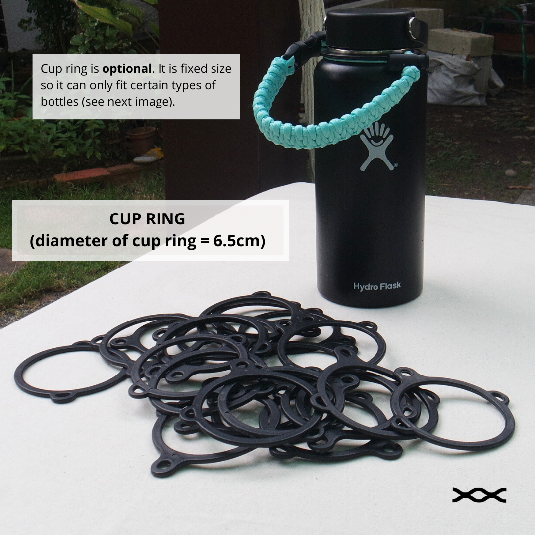 Cup ring | paracord accessory