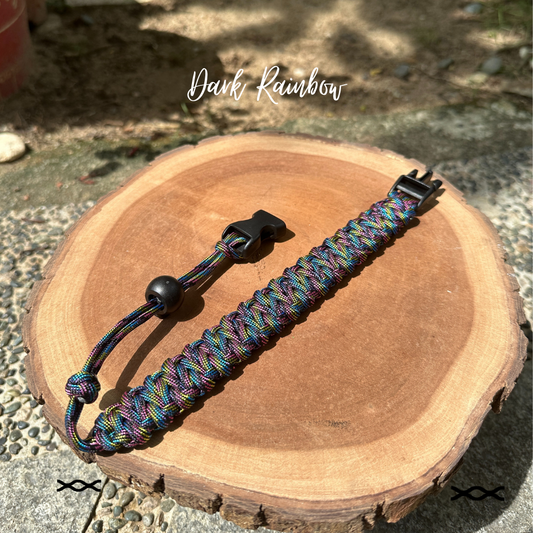 Dark Rainbow | TWW parachute cord strap