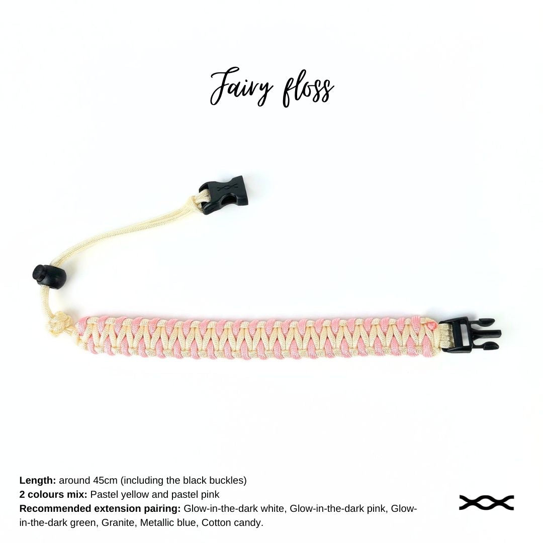 Fairy Floss | TWW parachute cord strap