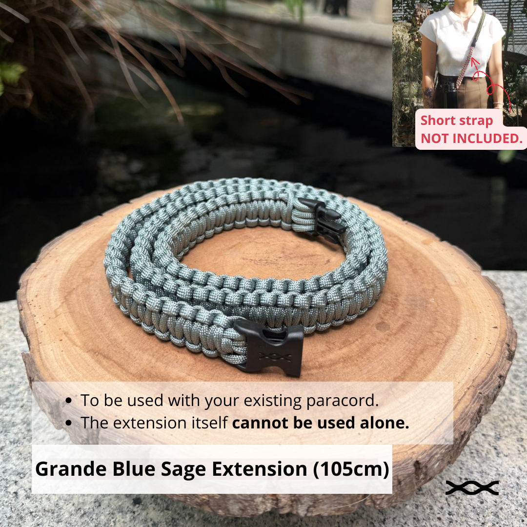 Blue Sage | TWW Grande 105cm extension strap