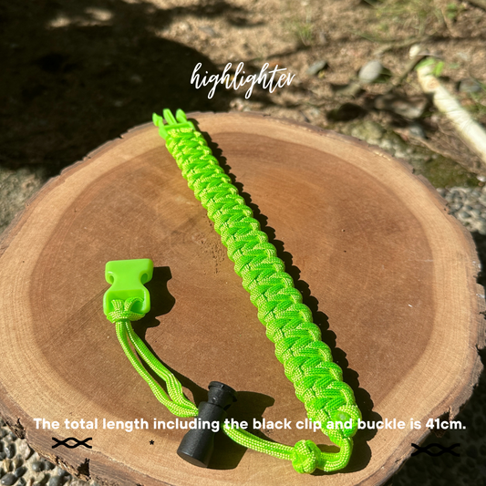 Highlighter | TWW parachute cord strap