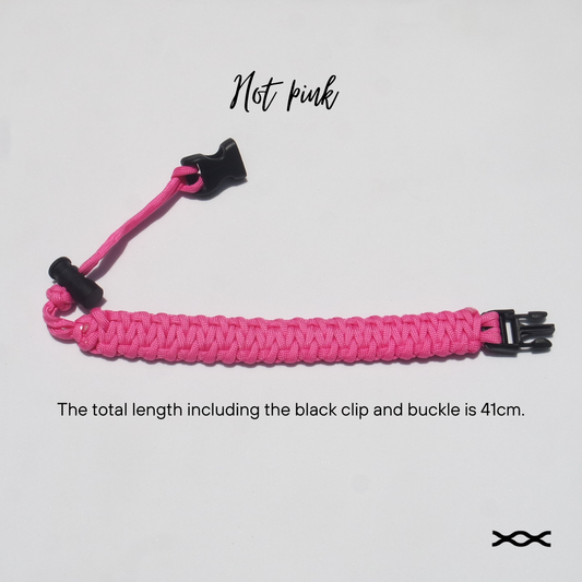 Hot Pink | TWW parachute cord strap