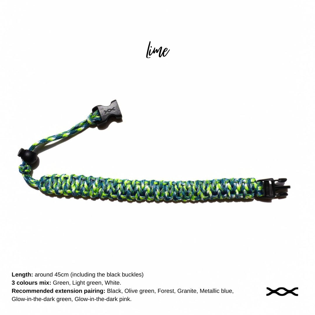 Lime | TWW parachute cord strap