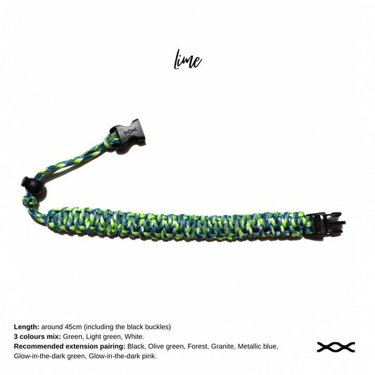 Lime | TWW parachute cord strap