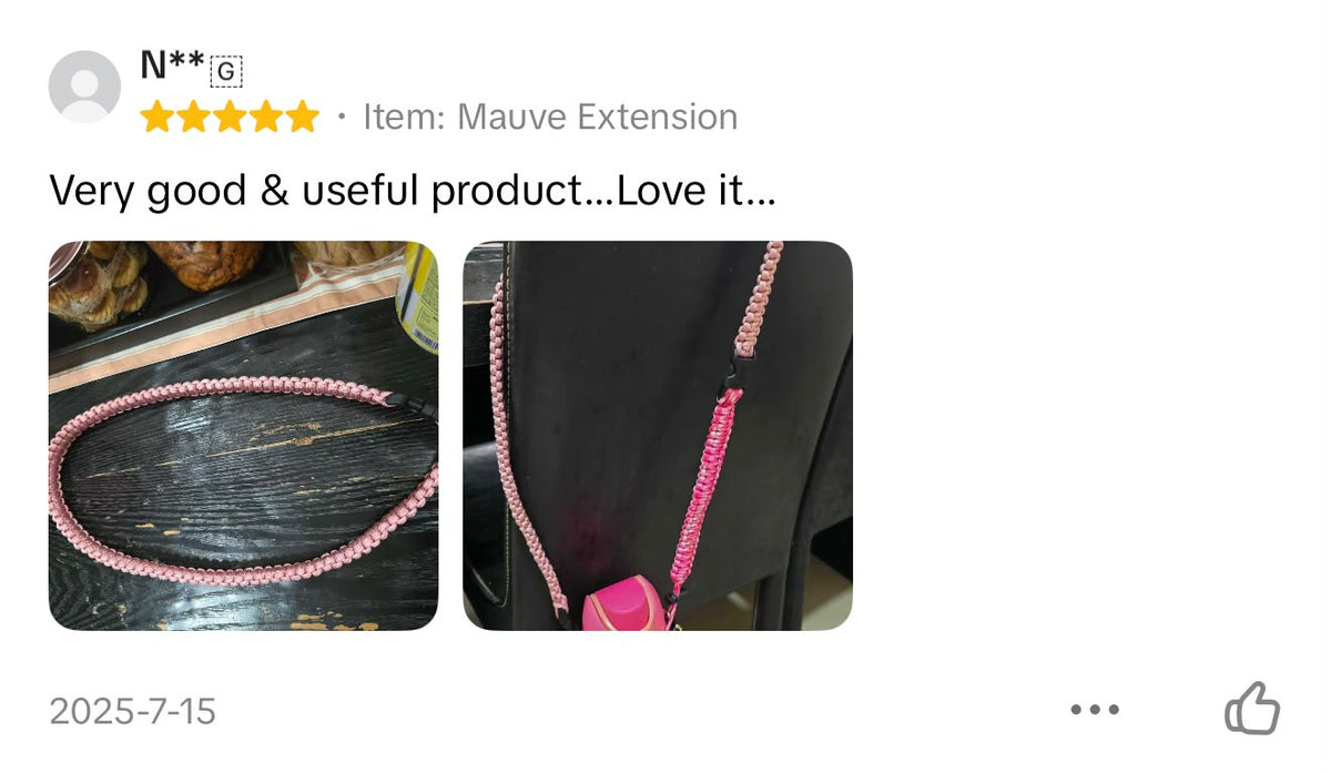 Mauve | TWW Regular 80cm extension strap