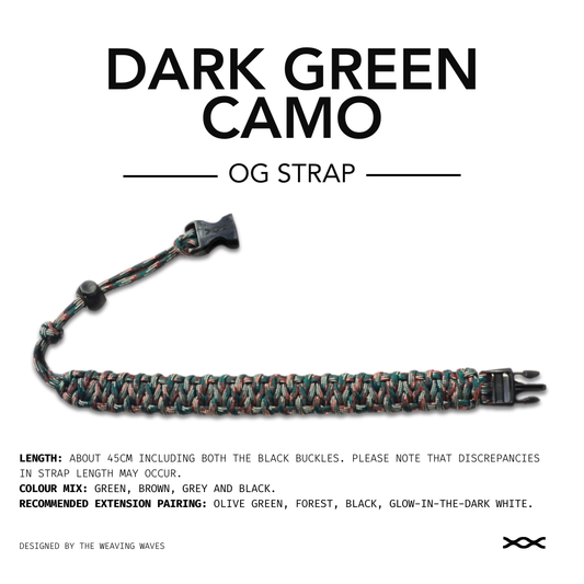 Dark Green Camo | OG strap