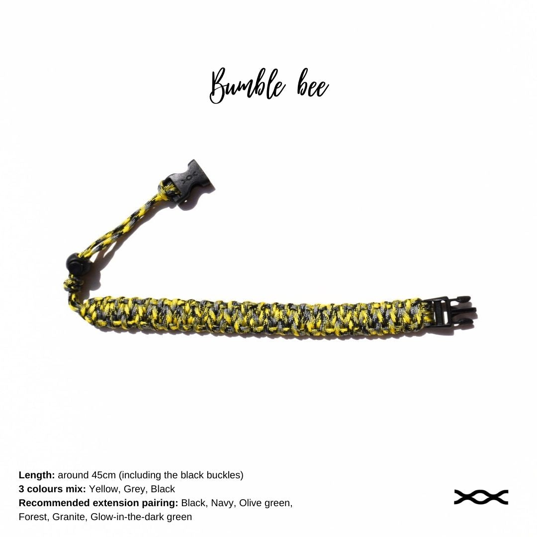 Bumble Bee | TWW parachute cord strap