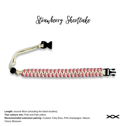 Strawberry Shortcake  | TWW parachute cord strap