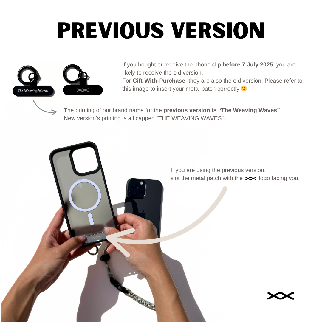 Stainless steel phone clip
