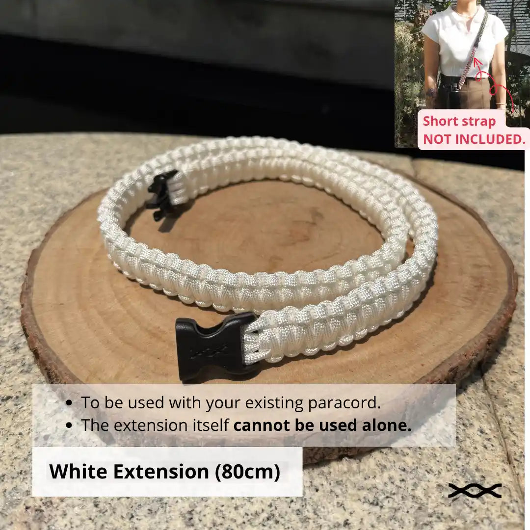 White | TWW Regular 80cm extension strap