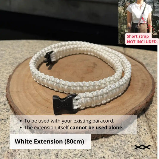 White | TWW Regular 80cm extension strap