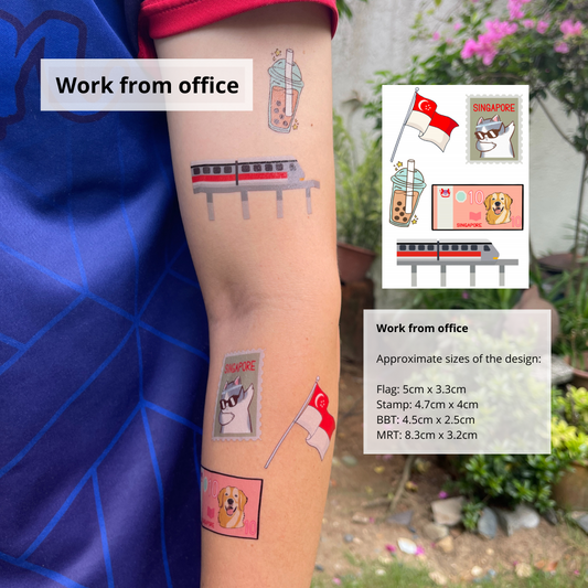 Work from home | NDP tattoo 2024