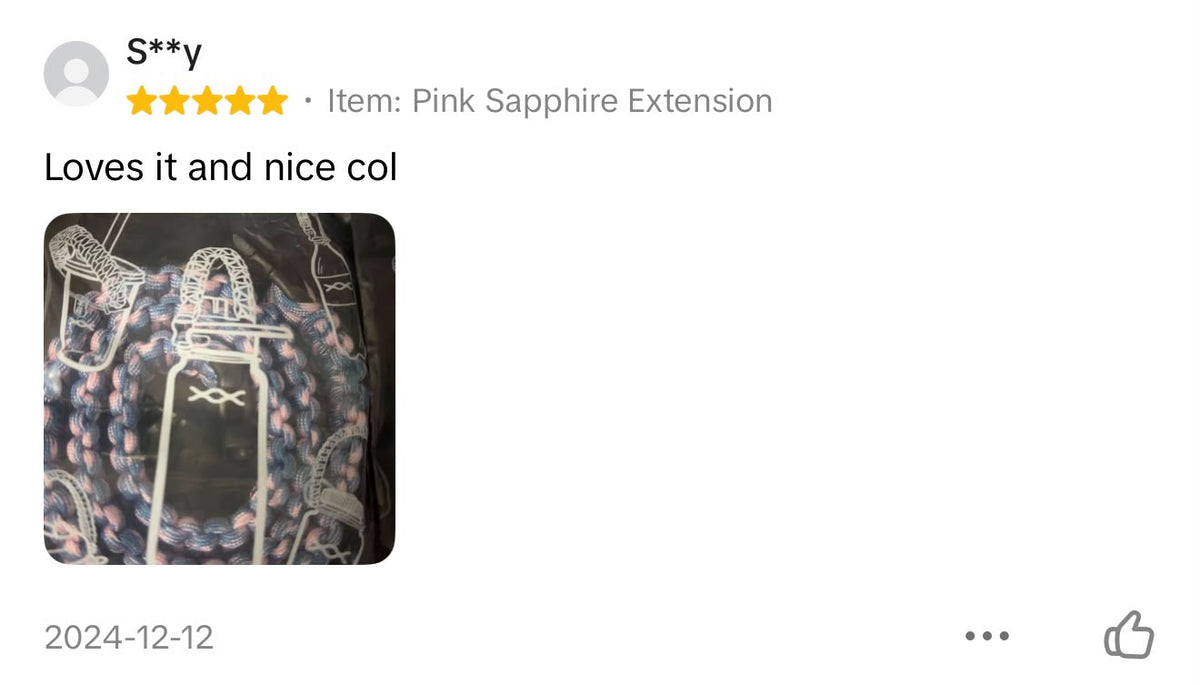 Pink Saphhire | TWW Regular 80cm extension strap