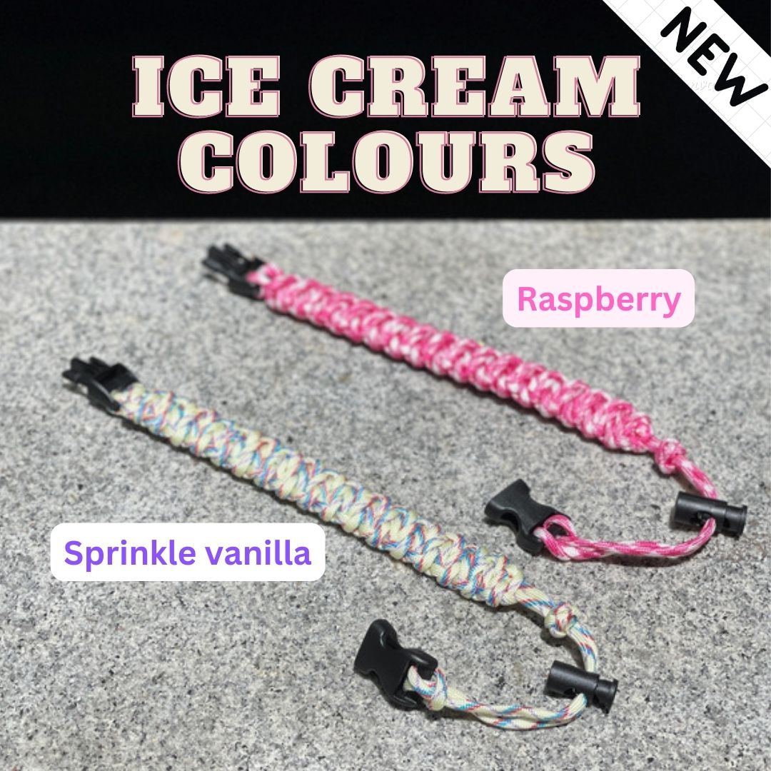 Sprinkle vanilla | TWW parachute cord strap