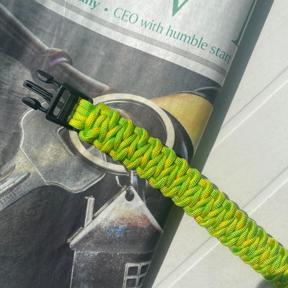 Neon Green | TWW parachute cord strap