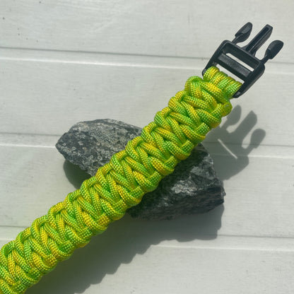 Neon Green | TWW parachute cord strap